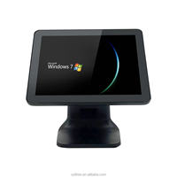 Terminal de caisse tactile 15 pouces direct usine avec système WIN/Android, terminal de point de vente et caisse enregistreuse pour le commerce de détail