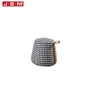 Offre Spéciale Meubles vintage en velours Poufs ronds et carrés en tissu Pouf Chaise Tabourets Poufs Ensemble