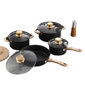 Juego <span class=keywords><strong>de</strong></span> Utensilios <span class=keywords><strong>de</strong></span> Cocina Antiadherentes <span class=keywords><strong>de</strong></span> 8 Piezas Aptos para Inducción, Base <span class=keywords><strong>de</strong></span> <span class=keywords><strong>Hierro</strong></span> <span class=keywords><strong>Fundido</strong></span>, Sartén, Olla para Sopa, Tapa <span class=keywords><strong>de</strong></span> Vidrio, Juego <span class=keywords><strong>de</strong></span> <span class=keywords><strong>Ollas</strong></span> para Cocina - Product Image 2