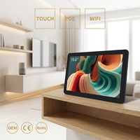 Monitor Táctil Industrial y Comercial Personalizado ODM, Computadora Todo en Uno con Pantalla LCD de 15.6 Pulgadas Full HD RK3576, Hardware Duradero