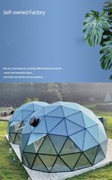 Dôme transparent pour l'extérieur, tente personnalisée, maison bulle étoile, vente chaude