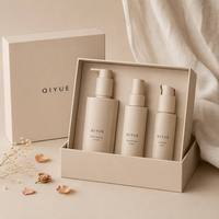Coffret Cadeau Luxe Soins de la Peau – Emballage Personnalisé en Papier avec Laminage Mat – Kit Cosmétique Écologique Portable pour Crème Visage – Personnalisable