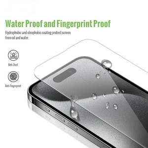 ฟิล์มกันรอยหน้าจอแบบใสคุณภาพสูง HD 9H สำหรับ iPhone 16 17 Pro ผลิตตามสั่งจากโรงงาน - Product Image 4