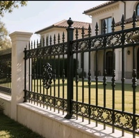 Panneaux de garde-corps pliants en fer forgé de style moderne pour escalier extérieur, galvanisés, résistants à la rouille, faciles à installer, décoratifs pour