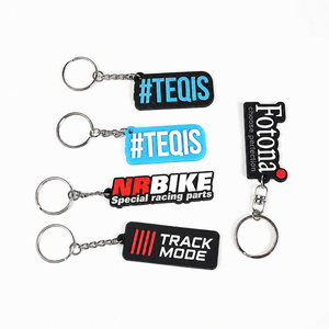 <b>Personalized</b> Designer Silicone <b>Keychain</b> Custom Letter Car High-Speed Rail Cartoon Pattern Soft Rubber Pvc <b>Keychain</b> For Promotion - Product Image 5