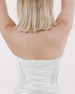 Elbiseler için balenli sütyen ile tanga vücut şekillendirme giysileri askısız ve arka kayış dikişsiz karın kaldırma bel-kaldırma - Product Image 5