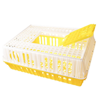Cage/boîte de transport en plastique pour volailles (poulets/canards/pigeons/colibris)
