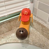 Grifo de Lavabo de Acero Inoxidable con Forma de Perro, Diseño de Dibujos Animados para Niños, Grifo de Baño para Hogar y Jardín de Infancia, Venta al por Mayor