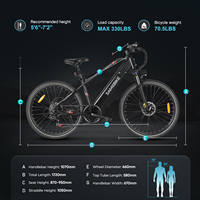Nouveau Vélo Électrique de Route 2026 Intelligent, Coloré et Tendance, 27,5 Pouces, avec Batterie au Lithium Amovible, Prise en Charge OEM