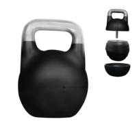 Kettlebell de compétition réglable avec plaques