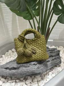 2026 New Women's Soft Leather Handbag Ball Pendant European Custom Women's Handbag - Product Image 3