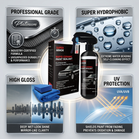 Kit d'entretien automobile professionnel : Revêtement céramique super hydrophobe 300 ml de qualité supérieure pour protection de peinture (PPF)