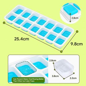 BPA Free Large 2&quot; Ice Cube Maker High Quality Silicone Ice Cube Mold Big <strong>Giant</strong> Size Silicone Ice Cube <strong>Tray</strong> - Product Image 5
