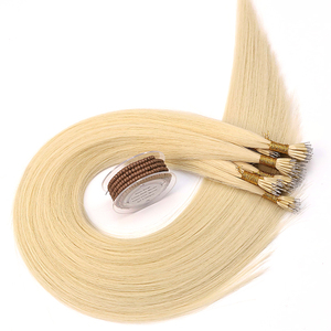 Bán buôn lớp biểu bì phù hợp Remy Pre ngoại quan Nano tip phần mở rộng tóc con người đôi rút ra Nano Vòng tóc - Product Image 2
