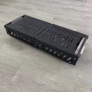 Parrilla Portátil Plegable de Acero Inoxidable Reforzada, Fácil de Montar, sin Humo, para Barbacoa, <span class=keywords><strong>Kebab</strong></span>, Carbón, Camping y Exteriores - Product Image 5