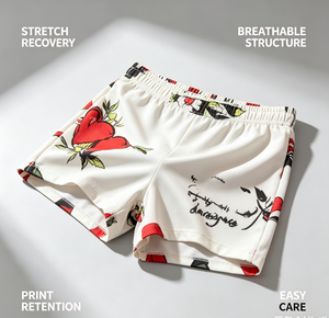 Ensemble deux pièces décontracté d'été pour <span class=keywords><strong>femme</strong></span>, imprimé, ODM, avec crop top et <span class=keywords><strong>pantalon</strong></span> jogger coupe droite, longueur au-dessus du genou - Product Image 3