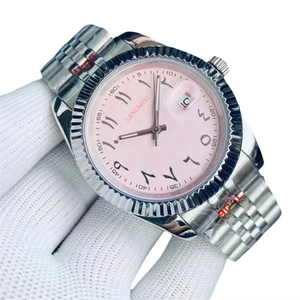 Luxury Stainless Steel Silver Men's Chronograph <b>Watch</b> | Water Resistant Pointer Dial Charm Design Mechanical Movement - Product Image 5