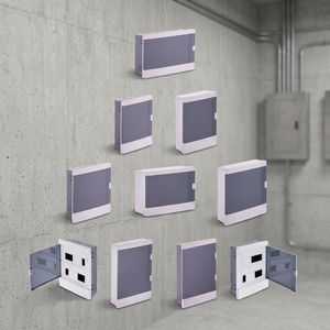 กล่องฟิวส์ กล่องจ่ายไฟฟ้า แบบฝัง/แบบติดผนัง กล่องรวมสายไฟ 6-36 ช่อง AMP Connect 16A IP20 - Product Image 3