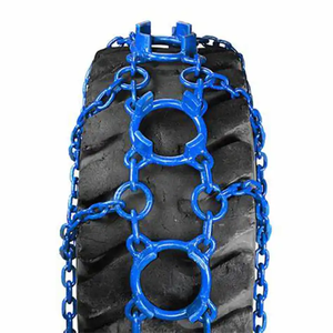 Cadenas Antideslizantes Ajustables para Neumáticos de Invierno 23.1-26 30.5-32 18.4 26 X34 con Estructura Soldada para Camiones de Trabajo Pesado - Product Image 1