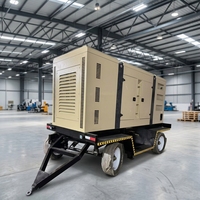 Generador Portátil Silencioso de 120KW 100kw Trifásico para Uso Industrial con AVR