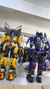Tenues de performance super-héros Captain America et Bumblebee pour adultes, costumes de cosplay et de film <span class=keywords><strong>Spiderman</strong></span> pour Halloween, tenues d'anime unisexes - Product Image 6