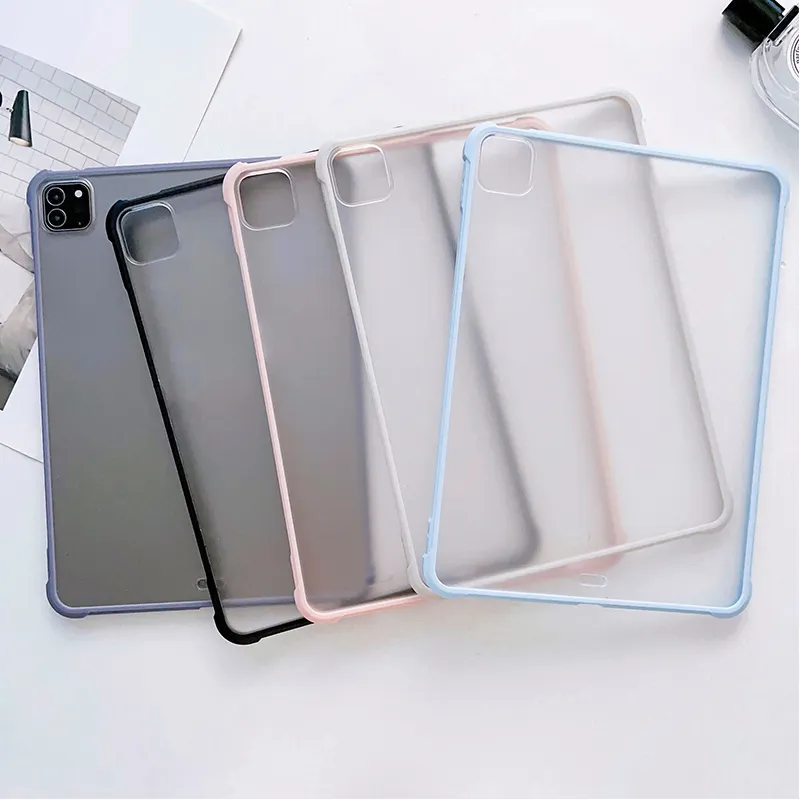 2023 Hot Sale Shockproof Flexible Soft Transparent Clear Ipad cover Matte Case Cover For Apple Ipad Air5/4 10.9inch pro11