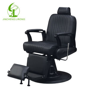 Silla de Barbería Jincheng de Estilo Europeo Personalizable, Silla de Peluquería Roja, Venta Directa de Fábrica, Moderna y Cómoda, 1 Pieza - Product Image 3