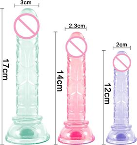 <span class=keywords><strong>3</strong></span> Größen und <span class=keywords><strong>3</strong></span> Farben Anale Plug Trainingssets Analdildos mit Saugnapf Anal-Prostata-Vaginal-G-Punkt Sexspielzeug für Anfänger - Product Image 6