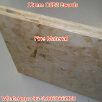 Ruban d'osb3, panneau de lamelles de bois massif 9mm 10mm 11mm pour la Construction, vente en gros