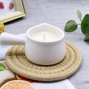 Nouveau Design TC21 Pot à bougie en céramique avec bec et poignée Huile essentielle <span class=keywords><strong>de</strong></span> bougie parfumée pour le massage <span class=keywords><strong>de</strong></span> yoga pour <span class=keywords><strong>les</strong></span> vacances - Product Image 4