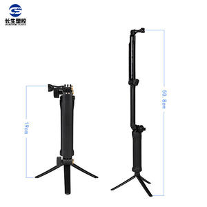 Para DJI, Palo Selfie Plegable de 3 Vías de Alta Calidad, Brazo Ajustable de 3 Pliegues con Soporte para Cámara de Acción GoPro, Venta al Por Mayor - Product Image 1