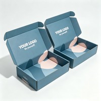 Boîte d'expédition pour vêtements en carton ondulé biodégradable et compostable, prix attractif, vente chaude, personnalisable