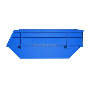 6cbm Customized Outdoor Stackable Steel Metal Skip Bins Skip Hopper for Sale