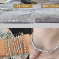 Proveedor de Diamantes Sueltos al por Mayor, Diamantes Cultivados en Laboratorio CVD HPHT, Tipo Pointer, 0.9mm-3.0mm, DEF VVS-VS
