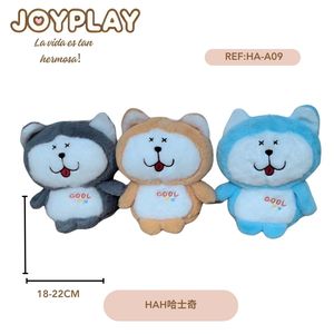 Husky Soft Plush <b>Toy</b> Handmade Velboa Polyester Design PP Cotton Filling Super Soft Embroidered Logo for <b>Promotional</b> Gift Use - Product Image 1