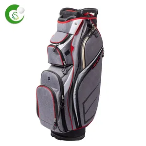 Xiamen cheng sheng Factory Oem Quality logo personalizzato Golf 14 Way Cart Staff Bag per uomo
