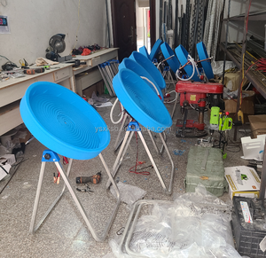 סין מפעל סיטונאי אוטומטי מלא נייד פלסטיק עגול כיור זהב עגול עבור חיטוי מכרה זהב - Product Image 3