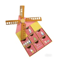 Armoire de rangement pour jouets d'enfants, design personnalisé, écologique, réutilisable, avec doublure en éponge, boîte rigide, laminage mat et revêtement UV