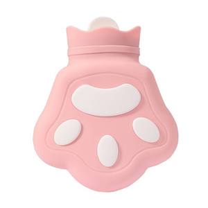 Bouteille d'eau chaude en silicone mignonne, durable et écologique, design patte d'ours personnalisé, pour garder au chaud - Product Image 5