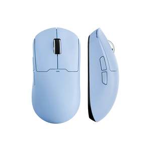 Ratón MCHOSE A5V2 de Tres Modos, Ligero, Sin Orificios, Con Cable e Inalámbrico de 2.4GHz, Bluetooth, Alimentado por Batería, para Oficina y Competición - Product Image 1