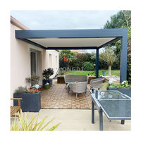 Tente de mariage Spa extérieur chinois de haute qualité Gazebo en aluminium motorisé auvent auvent Pergolas enduit de poudre pour une utilisation dans le jardin