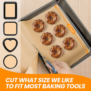 Food Grade Reusable Silicone Baking Mat Roll Heat Resistant Non-Stick Pastry Dough Rolling <b>Protector</b> - Product Image 6