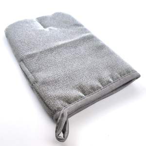 قفازات استحمام فاخرة بالجملة صديقة للبيئة من الألياف الدقيقة، قفازات تنظيف للحيوانات الأليفة من البوليستر لإزالة الشعر والفراء، متعددة الوظائف للحمام - Product Image 1