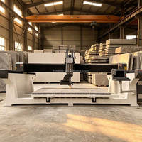 Machine de meulage de pierre à 4 axes CNC avec pompe pour granit et marbre, facile à utiliser