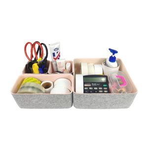 Multifunctional Felt Storage Organizer Office Desk Desk <b>Drawer</b> Organizer - Product Image 4