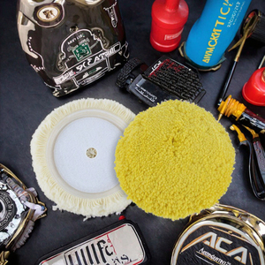 <span class=keywords><strong>Tampone</strong></span> Lucidante 100% Lana Autoadesivo per Dettagli Auto e <span class=keywords><strong>Lucidatura</strong></span> <span class=keywords><strong>Mobili</strong></span> - Product Image 3