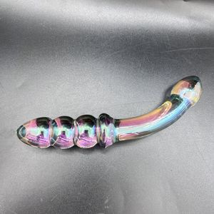 Maßgefertigte Erotik-Produkte YFSJ Versilberter Transparenter Borosilikatglas-Dildo - 100% Wasserdicht Umweltfreundlich für Frauen - Product Image 3