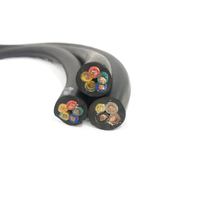 Kabel Tembaga Berinti Ganda H07RN-F Industrial 2/3/4/5x2.5mm dengan Isolasi EPR, Konduktor Berlapis Kawat, dan Pelindung Karet 300/500V Bersertifikasi CCC CE IEC