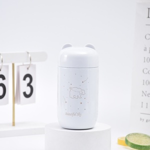 Mini botellas de vacío portátiles de acero inoxidable 200 de boca ancha de 304 ml con logotipo personalizado - Product Image 4