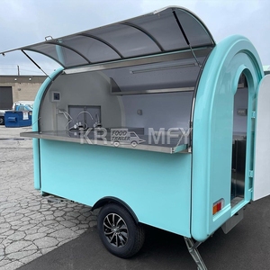 Remolques Móviles Portátiles OEM 2025, Carritos de Comida Pequeños para Venta de Hamburguesas, Sushi, Kebab y Desayunos - Product Image 4